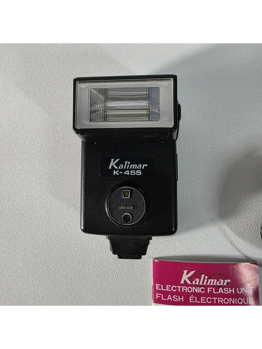 Kalimar Electronic AUTOMATIC BOUNCE FLASH K-455 W/Manual & Adaptor